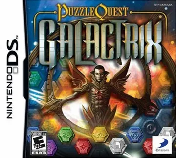 Puzzle Quest - Galactrix (USA) (En,Fr,De,Es,It) box cover front